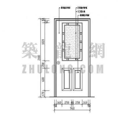 商铺单开门尺寸？（单铺面设计图）