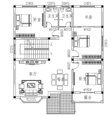 农村普通三间房间布置？（三间屋的房型设计）