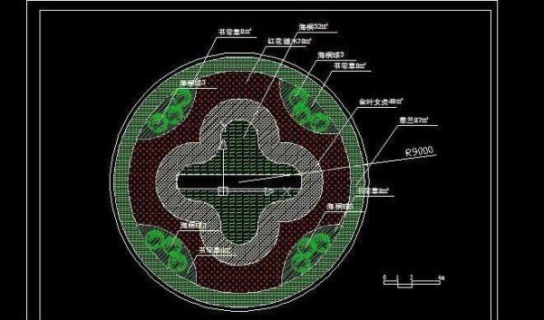 公园图纸入门基础知识？（公园花坛设计平面图）