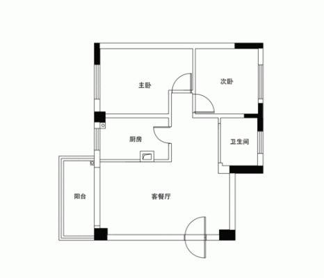 高层小户型70平米两室一厅好还是80平米三室一厅好？（80平三室一厅两卫设计图纸）