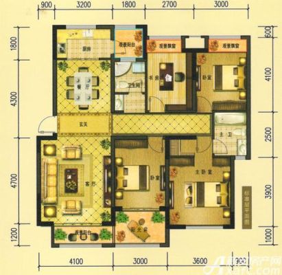 135平米4房2厅2卫怎么样？（户型设计4房2厅）