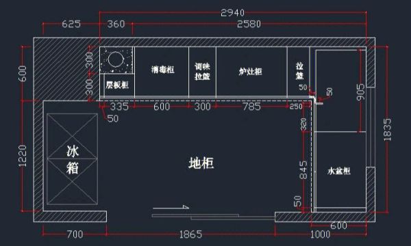 新手看橱柜图纸怎么看，新手看橱柜图纸怎么看知识？（最新橱柜设计图纸）