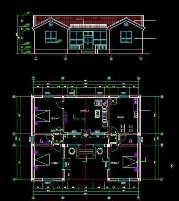 一层建筑图与一层结构图有什么区别？（一层设计没有结构图吗）