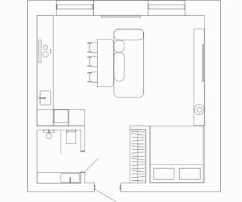 长7米宽4米的房间怎么布局？（4米长的卧室怎样设计图纸）