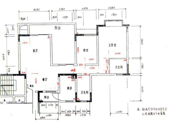 三室两厅一厨一卫水电走线需要多少个回路？（谁有三房两厅两卫水电设计图）