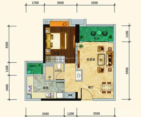 40平方米的自建房如何设计？（一室一厅四十平方米房屋设计图）