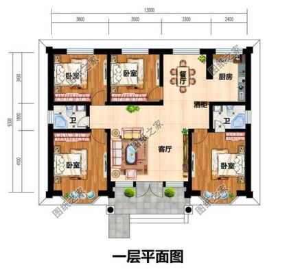 求农村四间平房设计图16米*8米？（农村四间设计图纸）