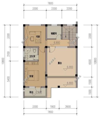 8米宽15米长的房屋设计？（农村自建房8x10设计图二层）