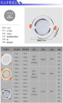 天花高度4米，要用多少瓦的Led筒灯？（设计天花灯带尺寸要预留多少钱）