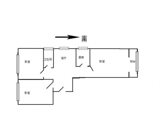 高层东边的边户型房子怎么样，是南北通透的，客厅卧室都朝阳？（半通透户型设计）