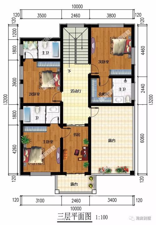 求农村住房设计图纸6米宽x14长进深三方取光1楼客厅十厨卫十1间房十楼梯间？（农家设计图纸）