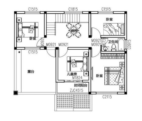 10x8米带主套最佳户型？（10x8米房屋设计图）