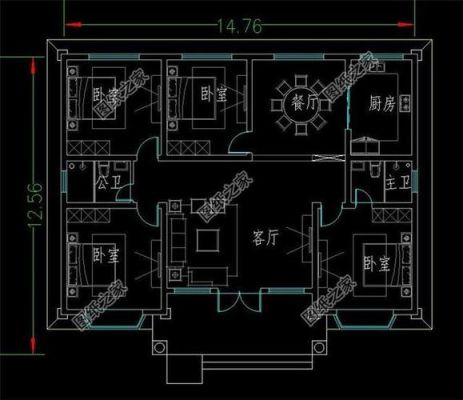 4层楼间距多少合适？（开间5米四层楼房设计图）