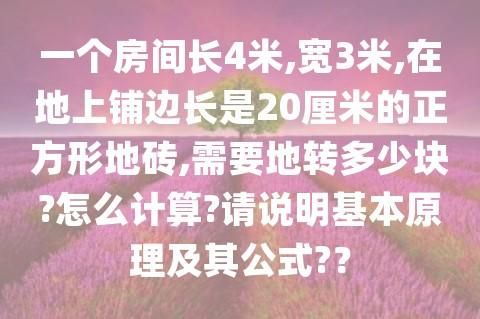 林林家装修新房，她的卧室有13平方米。如果用边长是0.5m的正方形地砖铺地，50块够吗？（卧室设计多少钱一个）