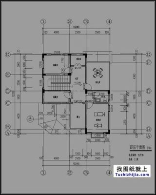 占地面积120平方，四层楼，砖混结构，需要钢筋多少吨?水泥多少吨？（120平方房屋框架设计图）