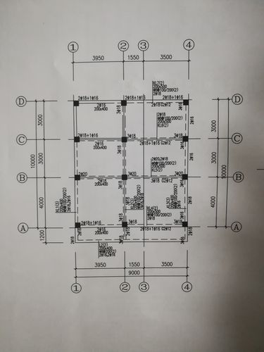 100平方自建房需要多少根柱子？（房屋设计图柱子画多少）