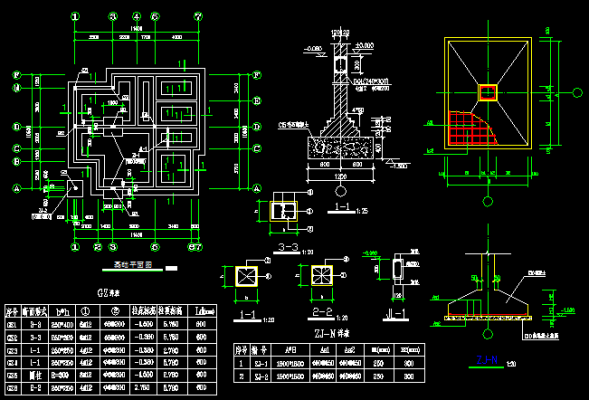 地基基础图纸讲解？（一间地基设计图纸）