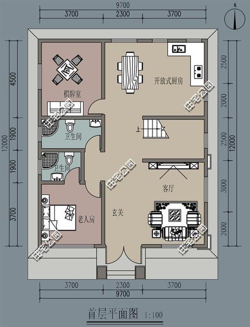 农村自建房别墅长12米，宽10米，怎样设计才好看？（农村房屋设计图大全宽度10m）