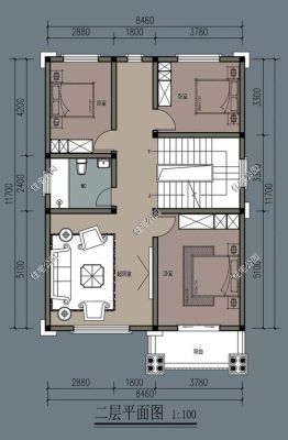 求农村二层楼房建房图纸12X8米？（农村自建房12x8设计图）