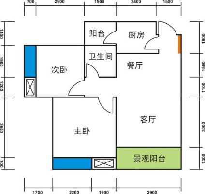 45个平方怎么算？（45平方装修2房设计图）