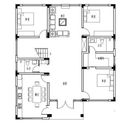 160平米六层自建房需要多少承重柱？（160平方自建房套房设计图）