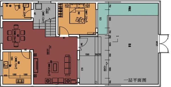 长20米宽20米地基怎样设计房子实现空间最大化利用？（造价20万元农村建房设计图）