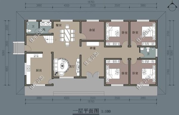 农村自建房燃气取暖最佳方法？（农村带火炕平房设计图及效果图）