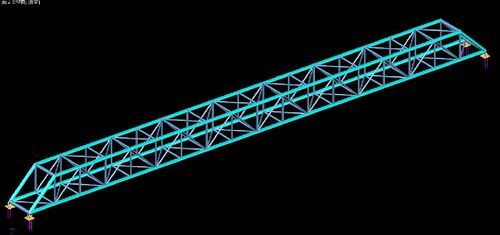 热力架空管道桁架做法？（吊车 桁架 设计）