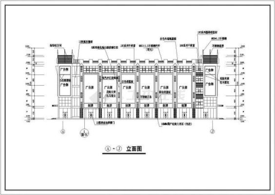 商业建筑施工图私活多少钱1平米？（商业展示空间设计图纸）