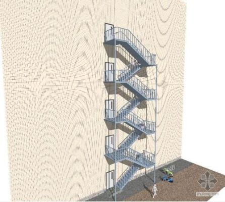 室外楼梯规范和要求有哪些？（室外户型楼梯设计图）