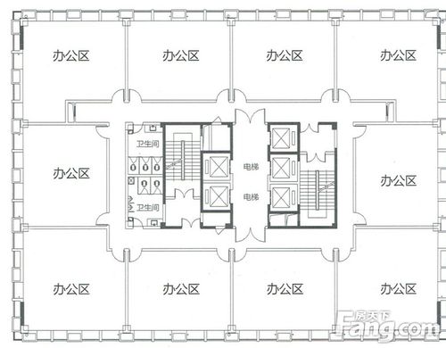 136米写字楼一般多少层？（136平方一层设计图）