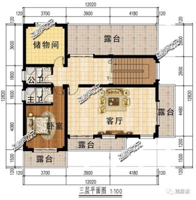 10×12米的房子，做四层楼，地基要多深？（新农村四层12x10别墅设计）