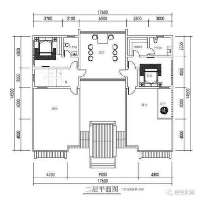 农村自建房九宫格以什么定义？（农村二层三合院设计施工图纸）