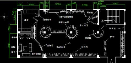 郑州银基商贸城几层楼？有地下室吗？（欧韩装修店平面设计图彩色）