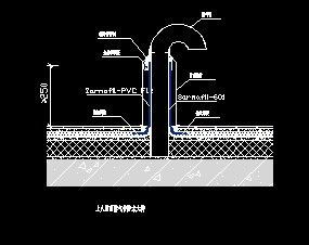 屋面排气孔做法用什么图集？（排气道的设计）