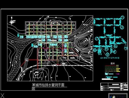 给水平面图上怎么看管径？（给水总平面图设计说明）