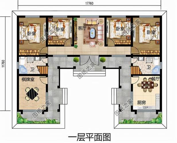 150方自建房4层半需要多少费用？（150平米房屋四层设计图）