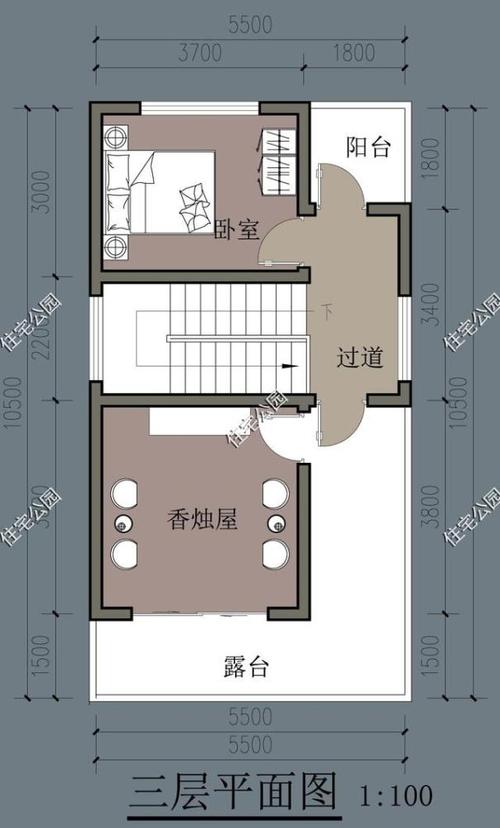 五米宽十三米长的房子怎样设计建筑留阳台好看吗？（房子怎么设计怎么好看）