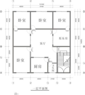 家里盖房子，宅基地南北长14米，东西宽10米，面南盖房子，该如何设计，请朋友帮助？（农村设计图纸二层14*8）