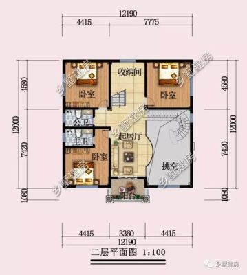 农村建房12米x7米最佳户型？（进深12米的农村房屋设计样本）