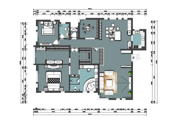 230万平方有多大？（230平米平面设计）