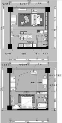 上下层的公寓叫什么？（室内上下层设计图）