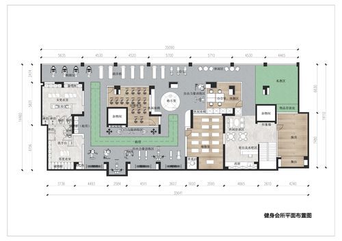 健身房的员工是干什么的？（健身俱乐部空间设计平面布局）