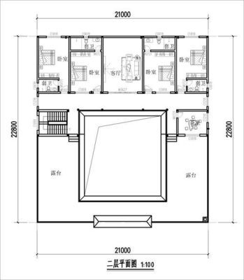 四合院有没有两层的？比如正楼、厢楼、倒座楼之类的？（农村二层四合院设计图纸）