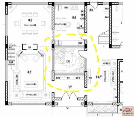 底楼房屋天井原设计怎么找？（房内天井设计图）