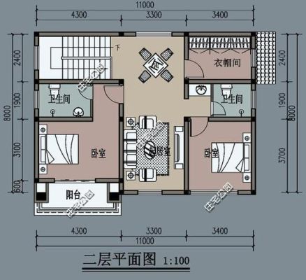 80-90平占地面积五层如何设计？（90平方自建房四层设计图纸）