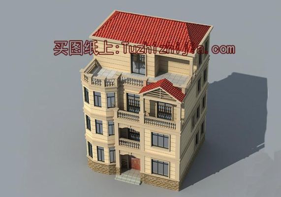 九十万能不能建四层半楼？（农村90平四层别墅设计图）