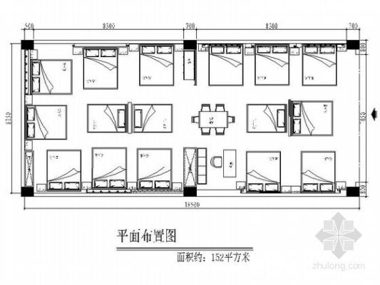 CAD室内平面图里如何插入家具选项？（家具摆放图纸设计需要会cad）