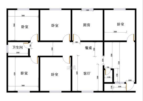 如何绘制房子平面图？（小楼房设计图平面图）