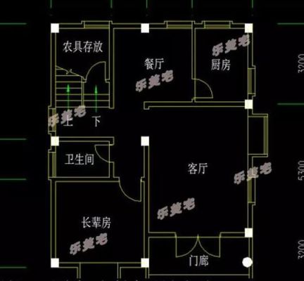 8米深10米宽自建房怎么设计才漂亮？（8x12米农村2房设计图）